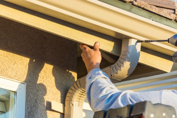 Cost of Aluminum Rain Gutter Service in Jonesboro